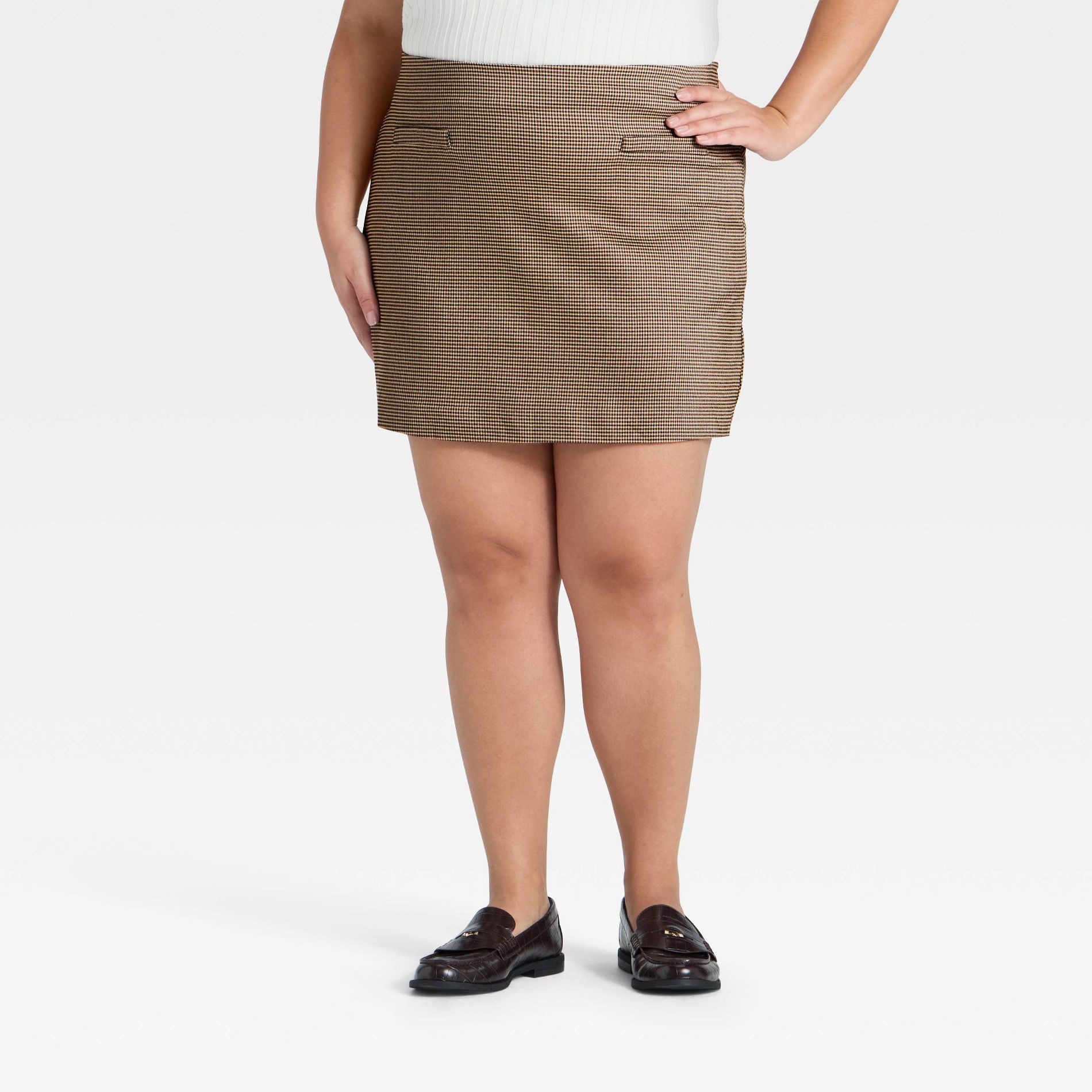 Women's Twill Mini Skirt - A New Day™