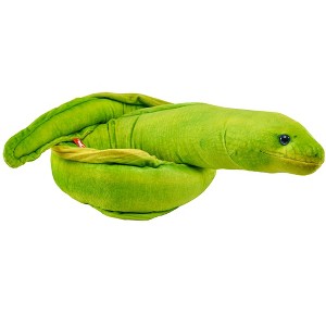 Wild Republic Living Ocean Eels Green Moray Eel Stuffed Animal, 54 Inches - 1 of 1