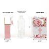 Big Dot of Happiness Pink Elegant Cross - Girl Religious Party Favor Boxes - Set of 12 - 2 of 4