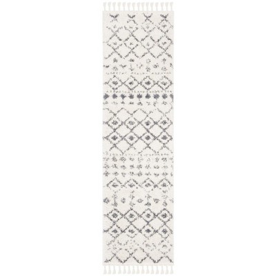 Berber Fringe Shag BFG516 Power Loomed Rug - Safavieh