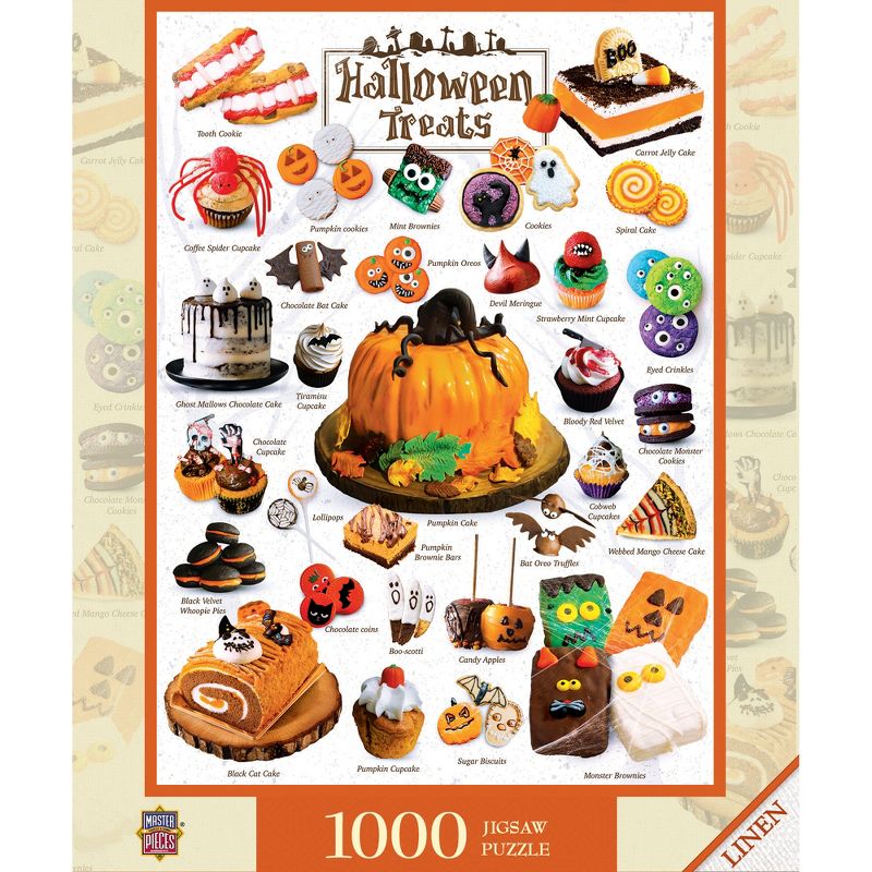 MasterPieces 1000 Piece Jigsaw Puzzle - Halloween Treats - 19.25"x26.75", 2 of 7