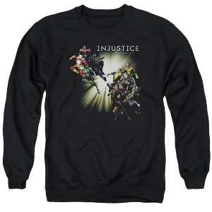 Injustice Gods Among Us Good Vs Evil Adult Crewneck Sweatshirt - 1 of 4