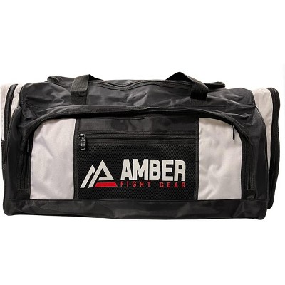 Amber Fight Gear Holdall Gym Duffle Bag – Breathable Mesh Design for Boxing, MMA, Kickboxing & Sweaty Gear Storage.