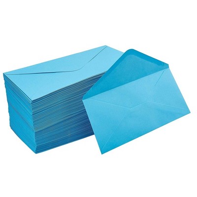 200-Pack #10 Business Envelopes for Office, Checks, Invoices, Letters, Invites, Aqua Blue, 4-1/8" x 9-1/2"