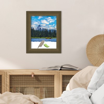 Blaine Light Bronze Narrow 11x14 Polystyrene Wall Frame