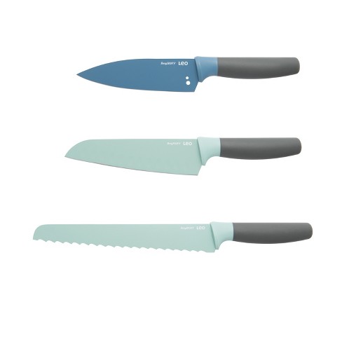 Berghoff Leo 3pc Cutlery Set, Stainless Steel, Sharp Serrated Blade : Target