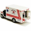 KiNSMART SetOf2 Rescue Team Ambulance 5" Die Cast Metal Cabin w/Pullback Action" - 4 of 4