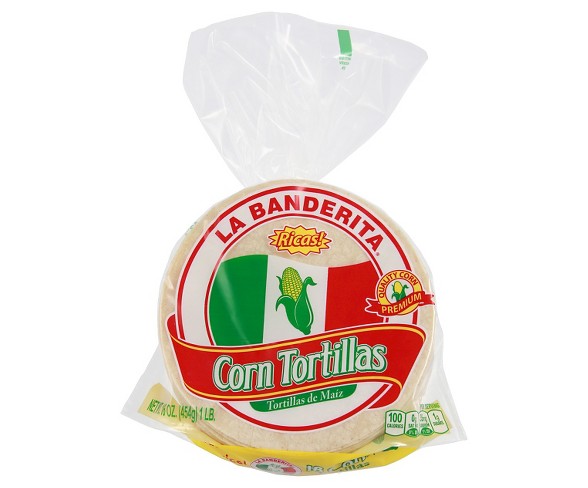 La Banderita Corn Tortillas 18ct - 16oz
