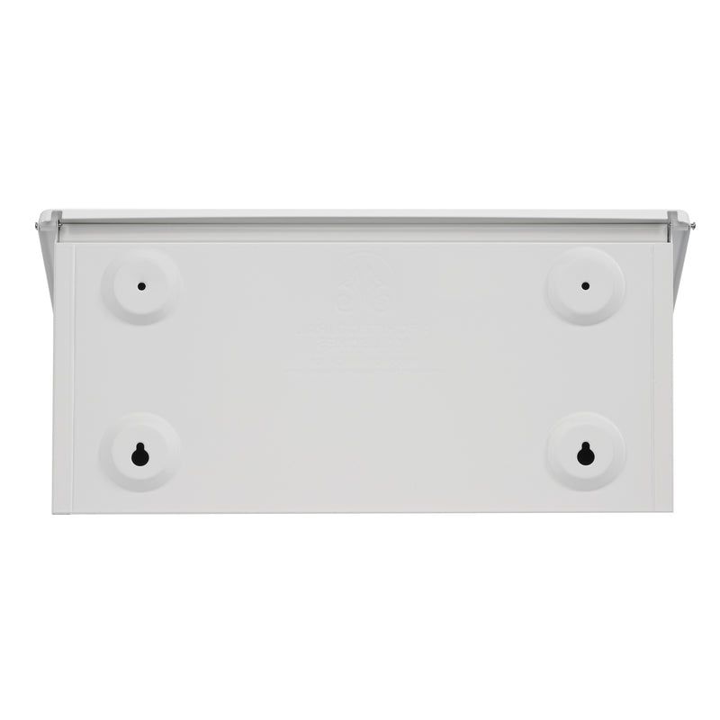 Architectural Mailboxes Wayland Contemporary Galvanized Steel Wall Mount White Mailbox, 3 of 7