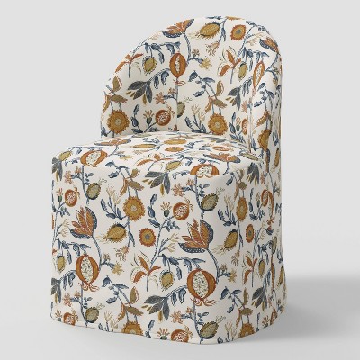 Tub Slipcovered Dining Chair in Magdalena Floral Snowfall - Threshold™