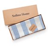Solino Home Striped Linen Table Runner | Cabana Stripe - 4 of 4
