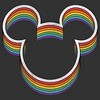 Men's Mickey & Friends Rainbow Logo T-Shirt - 2 of 4