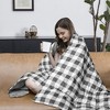 Peace Nest Ultra Lightweight Throw Blanket Down and Feather Fiber Blanket 50"x70" - 3 of 4