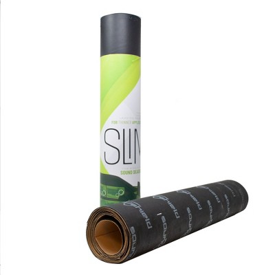 Slim Green and Black Butyl Rubber Sound Deadening Roll