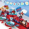 48ct All Aboard Train Birthday Napkins - 2 of 3
