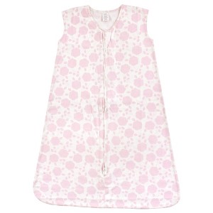 Touched by Nature Baby Girls Organic Cotton Sleeveless Wearable Sleeping Bag, Sack, Blanket, Floral Shadow - 1 of 1