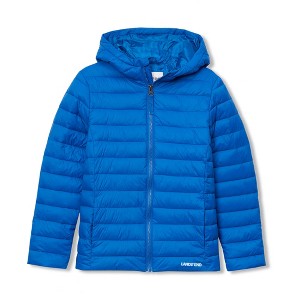 Lands' End Kids ThermoPlume Packable Hooded Jacket - 1 of 3