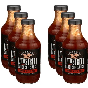 17th Street Barbecue Apple City Red Sauce - Case of 6 - 18 OZ - 1 of 2