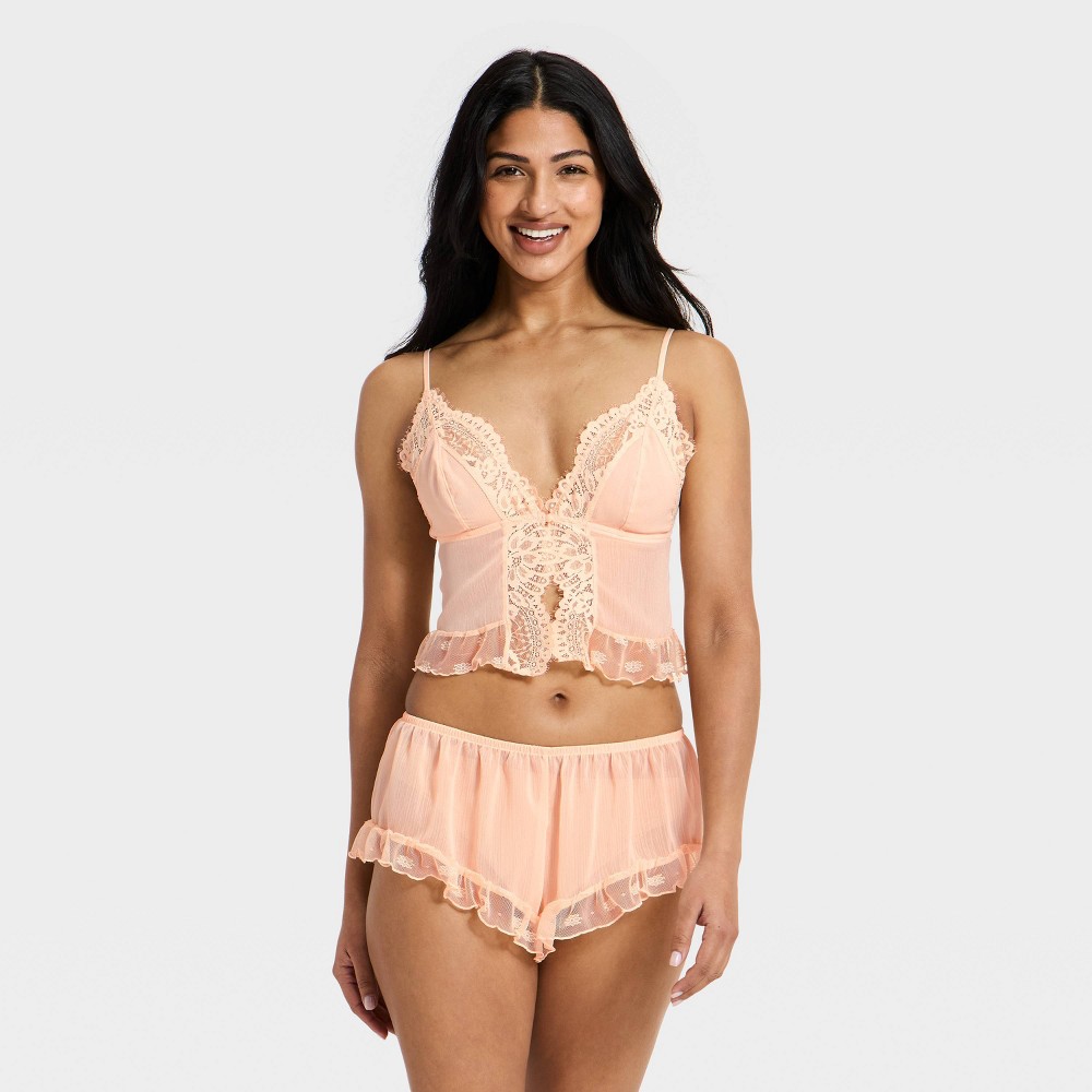 Women's Heirloom Lace Top Set - Auden™ Sand XL