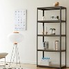 Acekool 5-Tier Heavy Duty Adjustable Steel Garage Storage Rack, 71" Shelving Unit with Steel Frame and MDF Shelves for Garage & Warehouse - 4 of 4