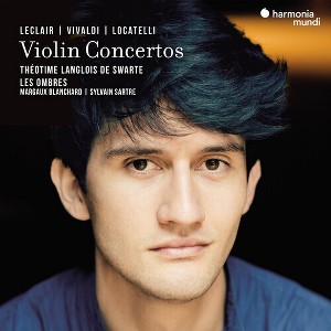 Theotime Langlois De Swarte & Les Ombres - Leclair Vivaldi & Locatelli: Violin Concertos (CD) - 1 of 1