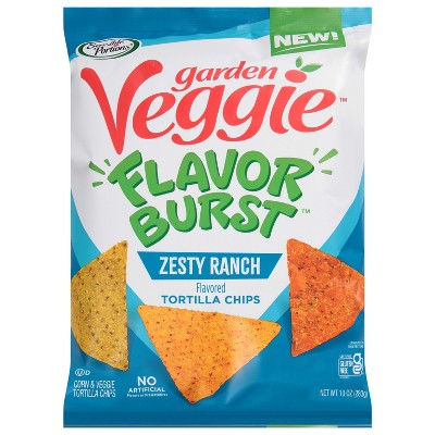 Sensible Portions Veggie Straws Zesty Ranch - Case of 8 - 10 oz