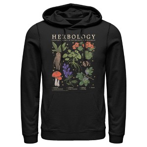 Men's Harry Potter Hogwarts Herbology Pull Over Hoodie - 1 of 4