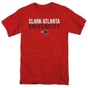 Men's Clark Atlanta University Official Stacked T-Shirt Stacked - 1 of 4