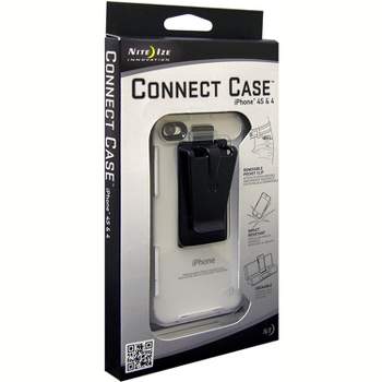 Nite Ize Connect Case for iPhone 4/4S - Clear Translucent