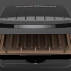 George Foreman 2 Serving Classic Plate Electric Grill & Panini Press - Black - GRS040BZ - image 4 of 4