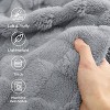 Sofa Electric Heated Blanket - Waffle Plaid Textile Blanket, a Gift for Friends, Cute, Soft, and Comfortable Home Bedroom Decor - 3 of 4