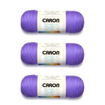 Caron Simply Soft Ocean Yarn - 3 Pack of 170g/6oz - Acrylic - 4 Medium (Worsted) - 315 Yards - Knitting, Crocheting & Crafts
