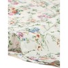 Allegra K Women's Point Collar Long Button Sleeve Button Down Floral Shirt - 4 of 4