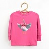Valentine Goose Coquette - Toddler Long Sleeve Graphic Tee - 2 of 4