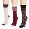 MUK LUKS Women's 3 Pack Boot Socks - 2 of 4