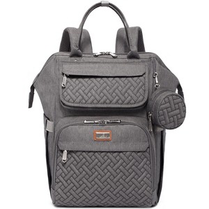 BabbleRoo Diaper Bag Backpack: Ultimate Baby Bag, Versatile Baby Diaper Bag for Modern Parents - 1 of 4