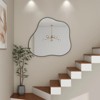 VYNXARIA 30"x31" Cloud-Shaped Metal Accent Wall Mirror for Entryway, Living Room, Bedroom, Clothing Shop - 3 of 4