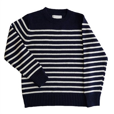 Women's Wo's The Best-Ever Striped Sweater - Long Wharf Supply Co.