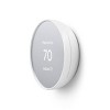 Google Nest Thermostat Cotton Snow