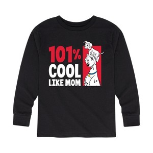 Boys' - 101 Dalmatians - 101 Percent Cool Like Mom Long Sleeve Graphic T-Shirt - 1 of 4
