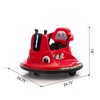 RUVALINO Baby Walkers, Stable Base and Playful Design for Indoor Learning or Exploration, Safe Activity Center for Baby, Red,26.75”*26.75”*18" - 4 of 4