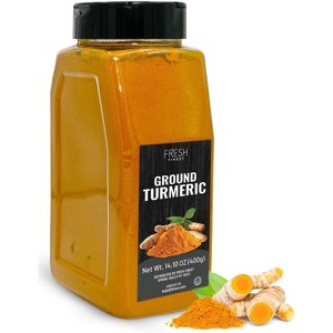 Fresh Finest Ground Turmeric – Powder, All-Natural, Kosher – 12.7oz - 1 of 4