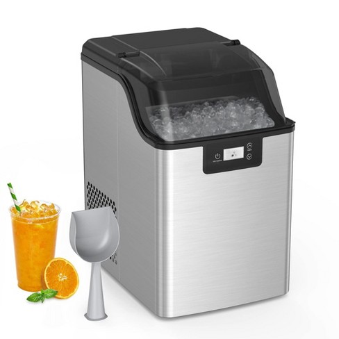 Nugget Ice Maker, Rapid Ice Making In 10-15min, 44lbs/24h, 3.3lb Ice ...