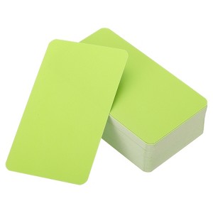 Unique Bargains Mini Blank Paper DIY Gift Scrapbooking Business Cards 90 Pcs - 1 of 4