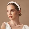 Unique Bargains Women's Elegant Retro Jacquard Thin Hairband 6.30"x5.51" 1 Pc - 2 of 3