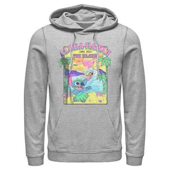 Boy's Lilo & Stitch Surfing Aloha Locals Pull Over Hoodie : Target
