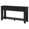 NicBex Modern Narrow Console Table with Storage,Entryway Table with 3 Drawers & Bottom Shelf,Sideboard Foyer Table for Hallway,Living Room - 4 of 4