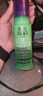 NEW PACKAGING! Tigi Bed Head Curls Rock Amplifier Curly Hair Cream 113ml -  For Hold & Control for Defined Curls Hair