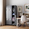 SUXXAN 6 Doors 72''H Metal Storage Locker for Employees for School Gym,Assembly Required - 3 of 4