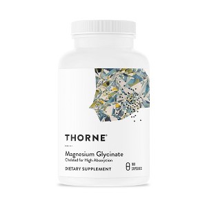 THORNE - Magnesium Glycinate - Support Restful Sleep, Muscle Relaxation, Heart Health, and Metabolism* - Chelated Magnesium Capsules - 180 Servings - 1 of 4